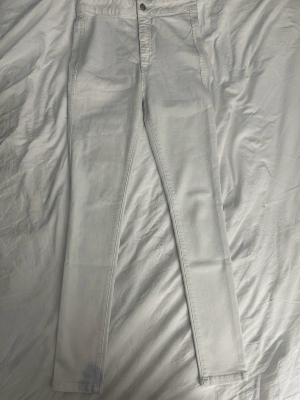 Aritzia White Skinny Jeans